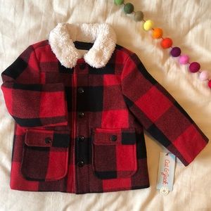 Cat & Jack Flannel Jacket - 18M - NWT